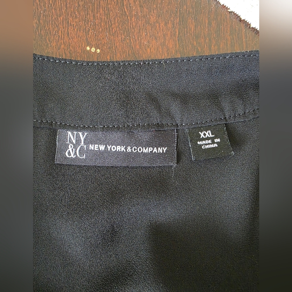 New York & Company Blouse with Ruffle Sleeves - Picture 6 of 6